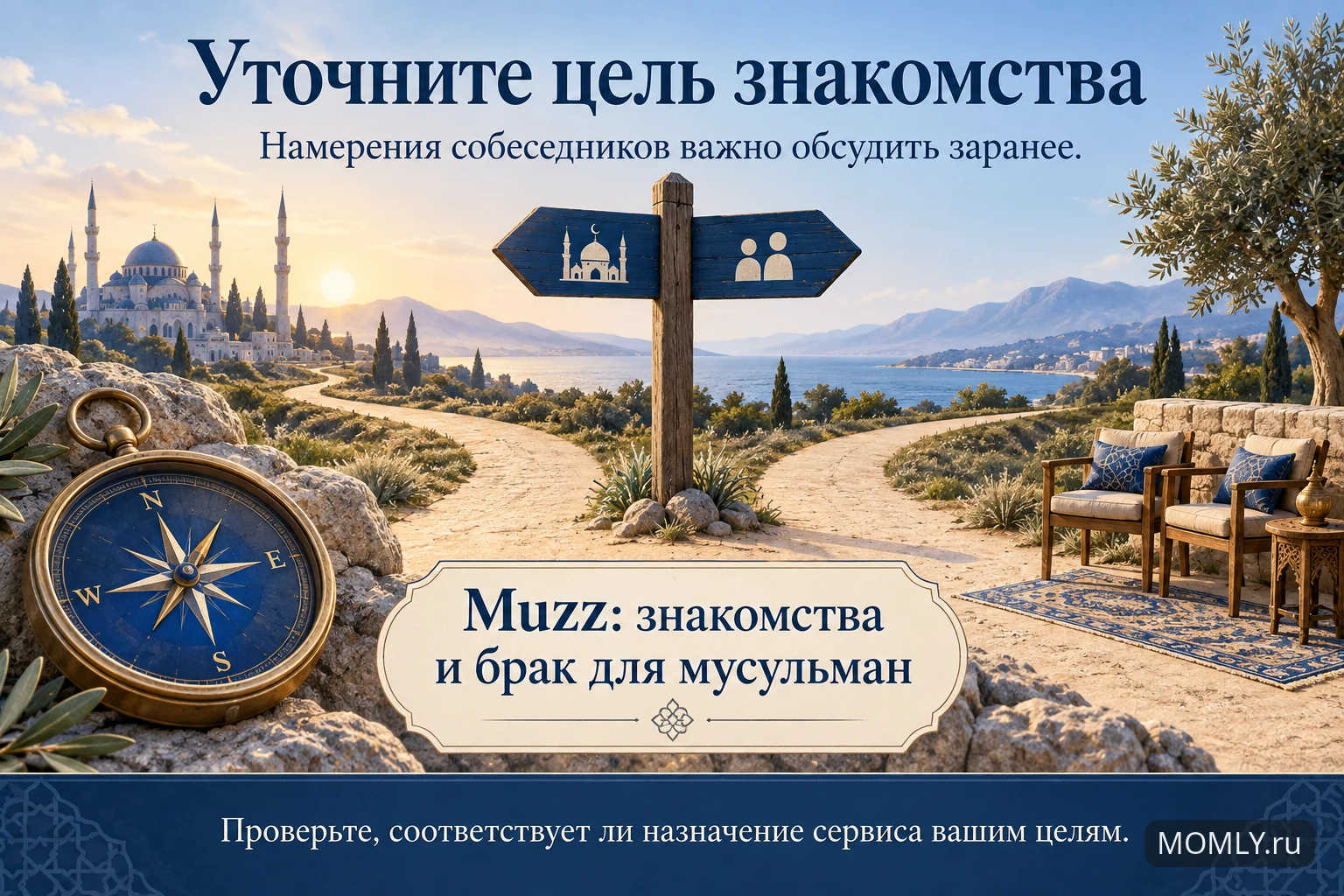 Muzz: знакомства и брак для мусульман; важно заранее обсудить намерения