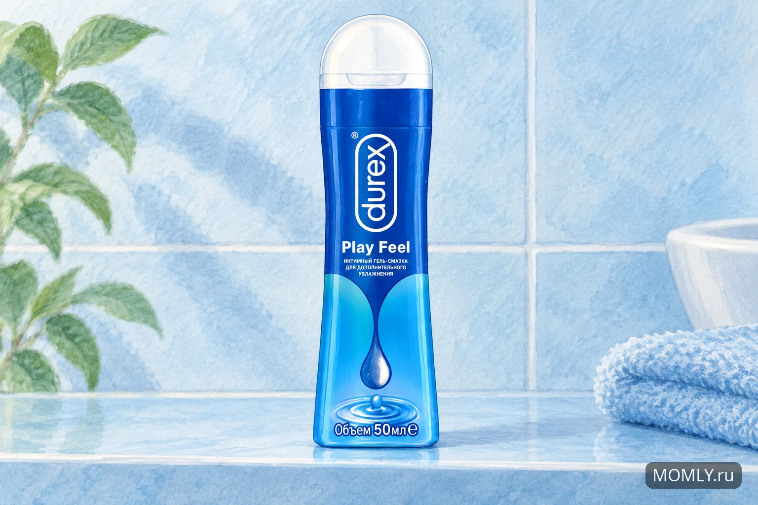 Иллюстрация флакона Durex Play Feel, 50 мл